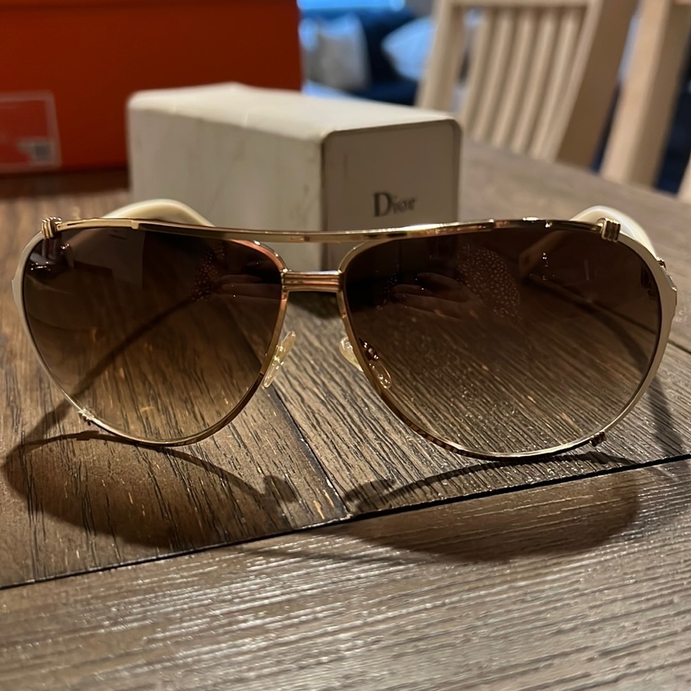 Authentic Dior Aviator sunglasses